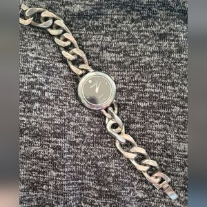 Silver Chain Link Watch